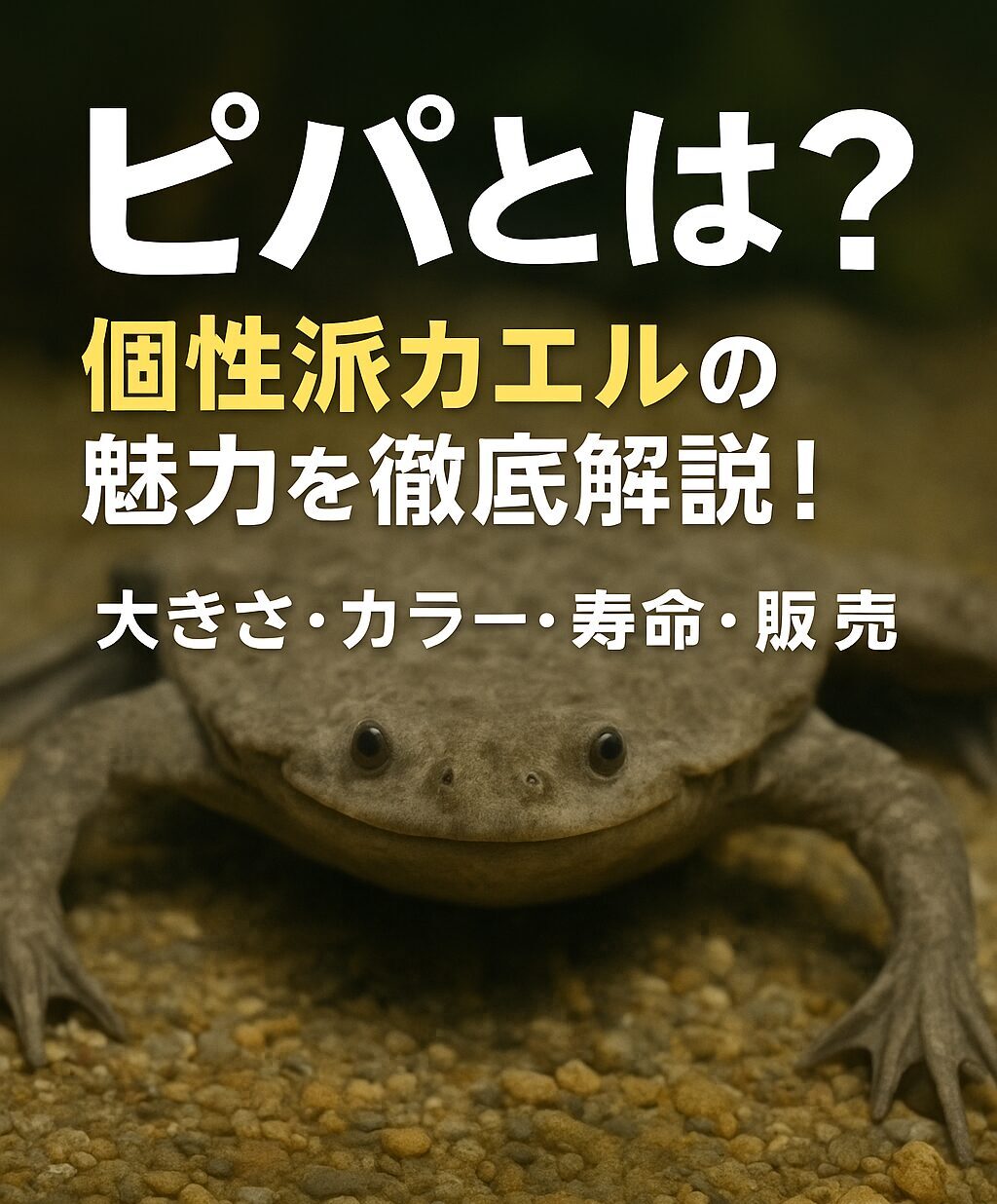 ピパとは｜大きさ・カラー・寿命・販売・鳴き声まとめ｜実写風イメージ